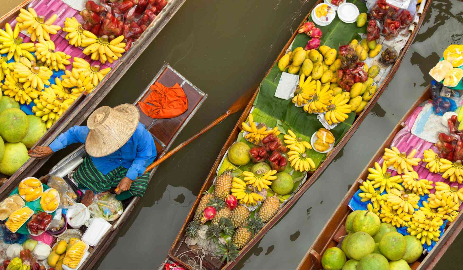 marché flottant