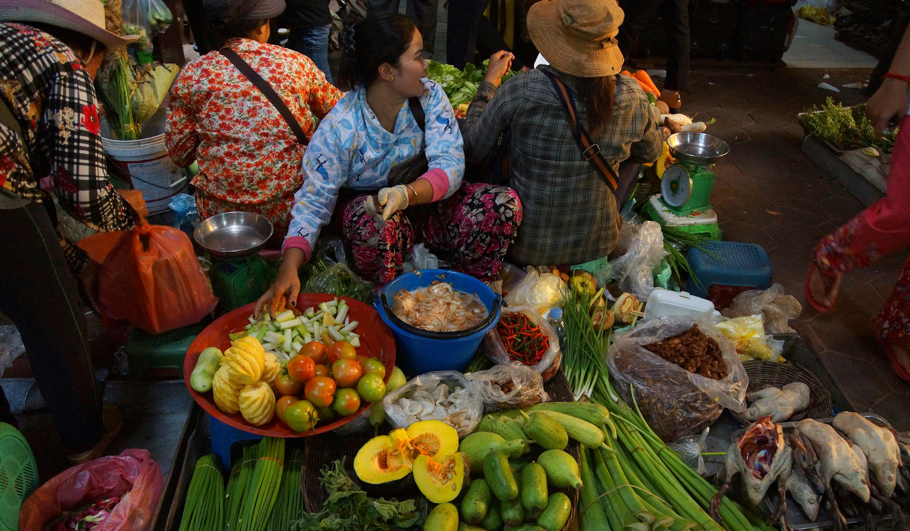 Markt in Siem Reap